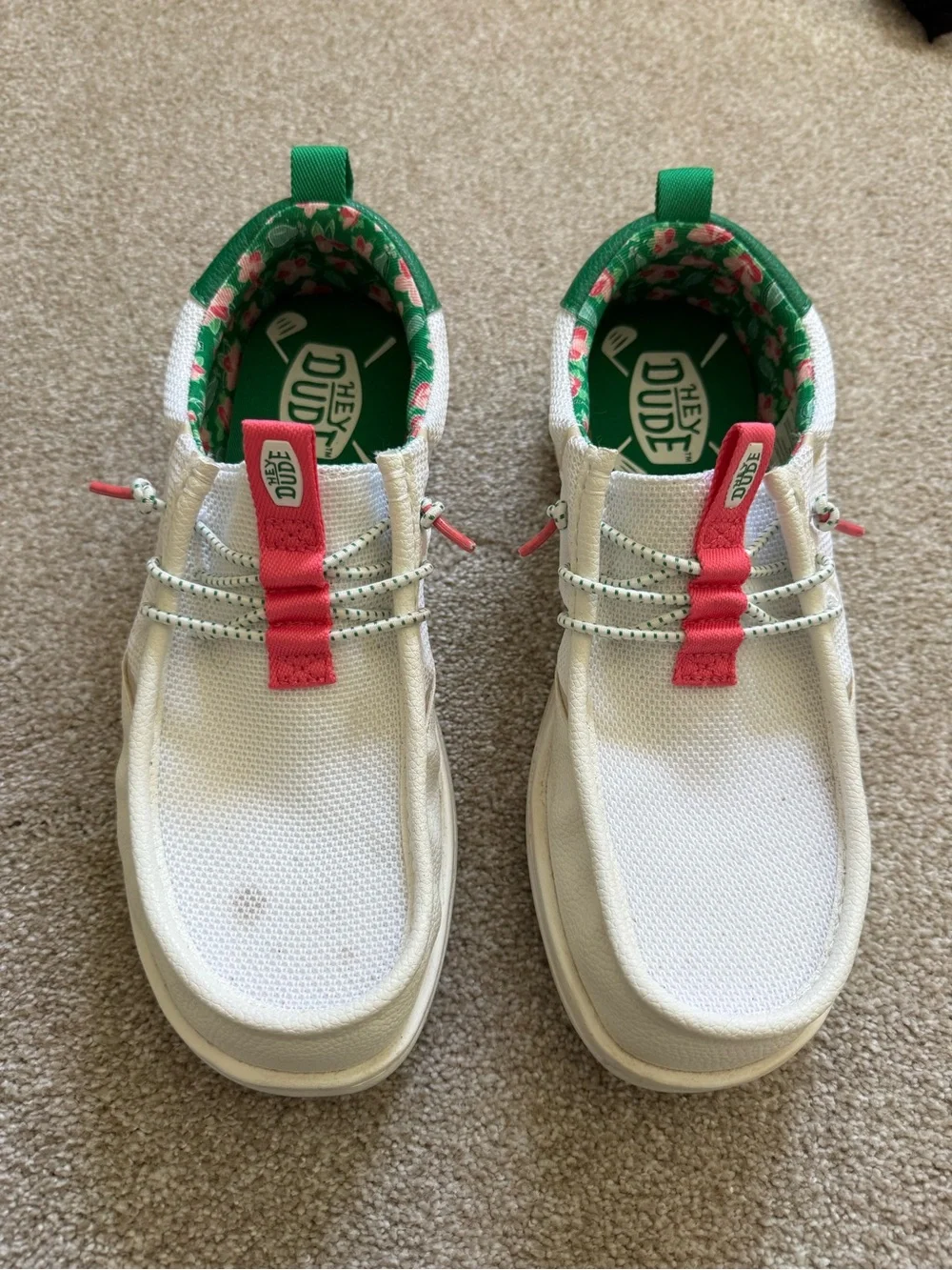 Hey Dude Azalea White Slip-Ons